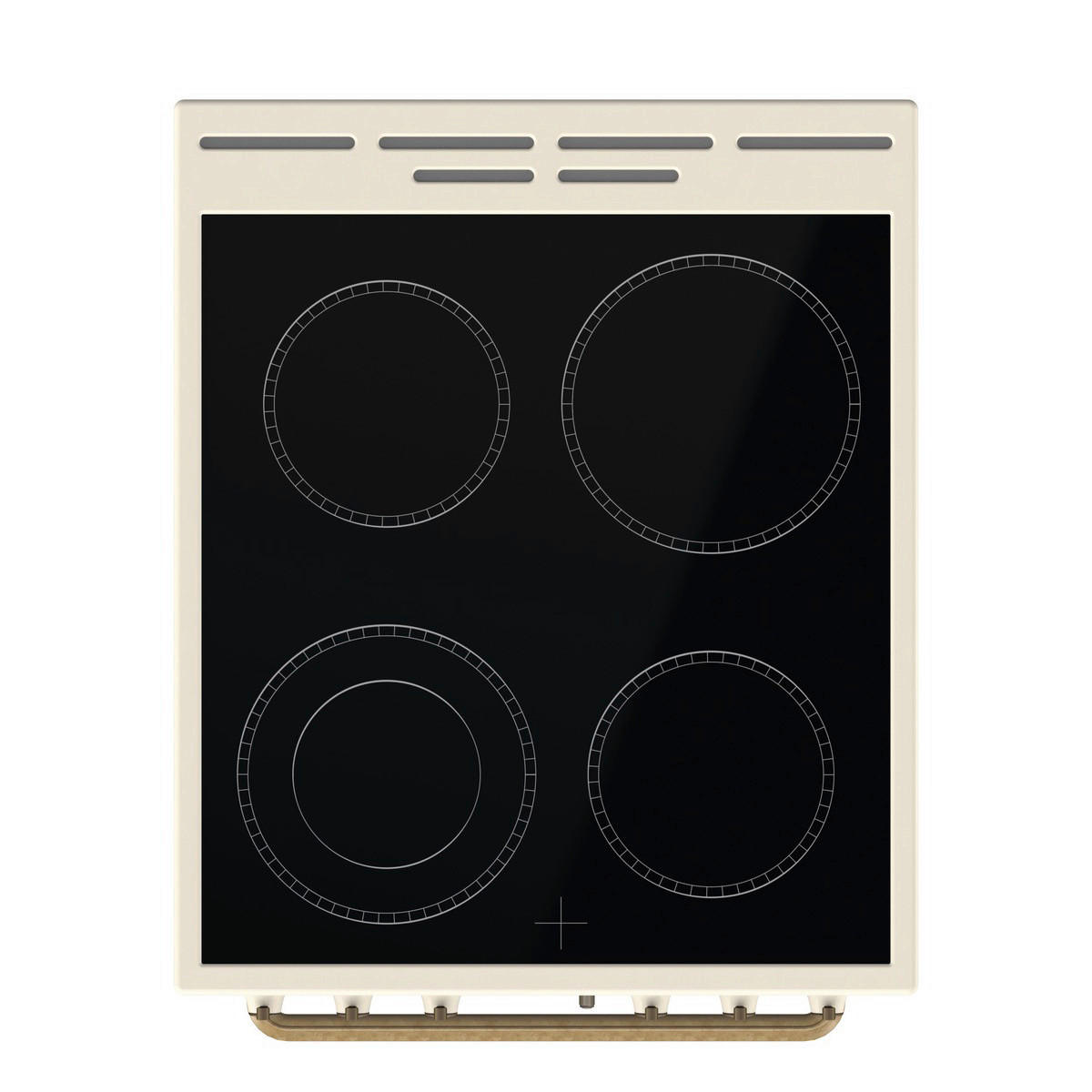 Gorenje Stand-Elektroherd GECS5B70CLI creme B/H/T: ca. 50x85x59,4 cm Stand-Elektroherd GECS5B70CLI - creme (50,00/85,00/59,40cm) - Gorenje