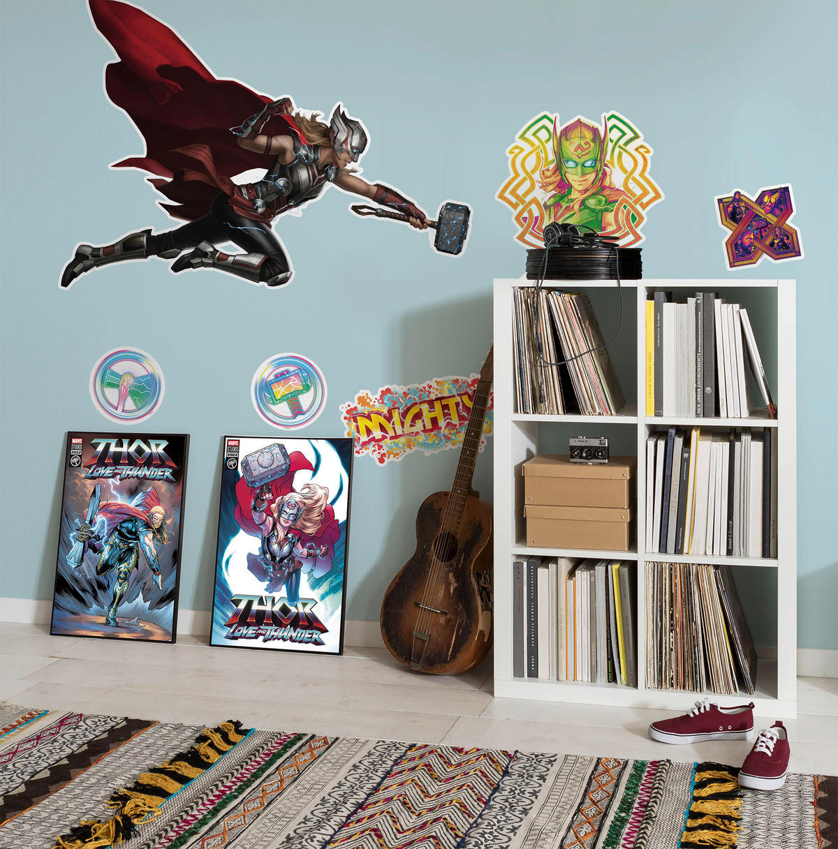 Komar Wandtattoo Thor4 - Mighty Jane Disney Thor4 - Mighty Jane B/L: ca. 100x70 cm Thor4 - Mighty Jane - (100,00/70,00cm) - Komar