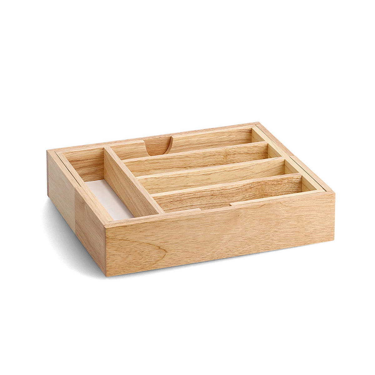 Zeller Besteckkasten ausziehbar natur B/H/L: ca. 37,5x6x32 cm Besteckkasten_ausziehbar - natur (32,00/37,50/6,00cm) - Zeller