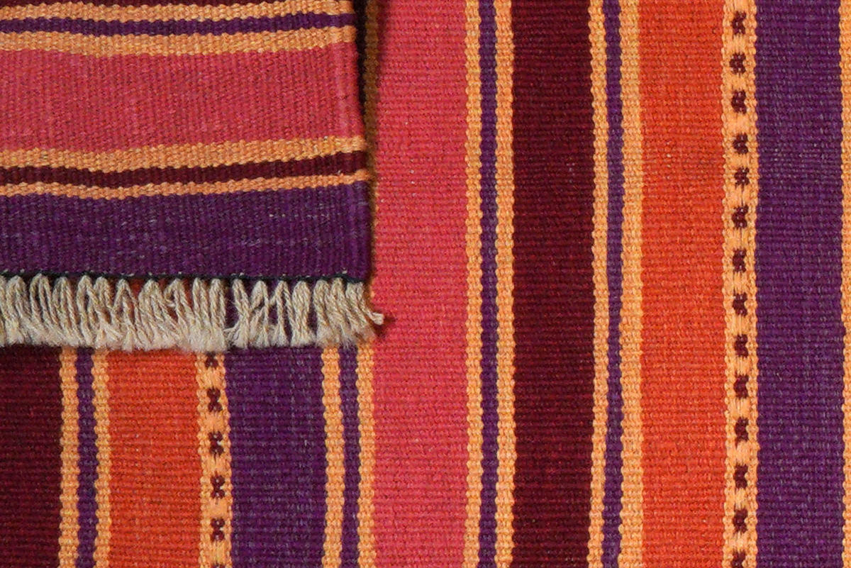 PersaTepp Teppich Kelim Gashgai multicolor B/L: ca. 63x195 cm Kelim Gashgai - multicolor (63,00/195,00cm) - PersaTepp
