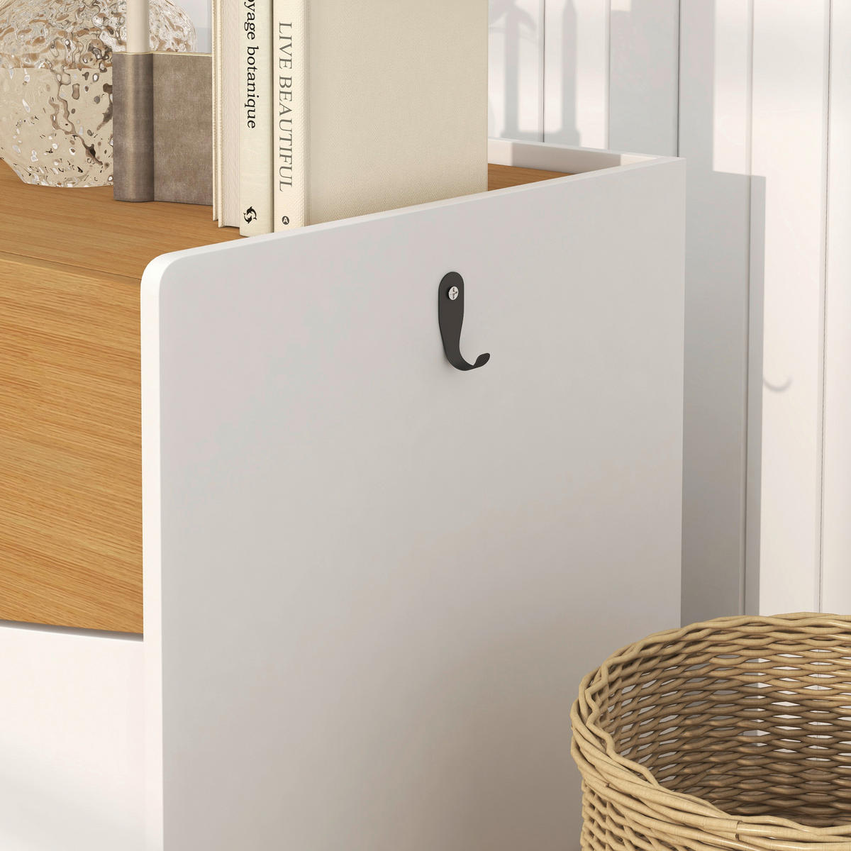 PawHut Schrank-Katzentoilette Eiche Spanplatte B/H/L: ca. 50x51x78 cm Schrank-Katzentoilette - Eiche (78,00/50,00/51,00cm) - PawHut