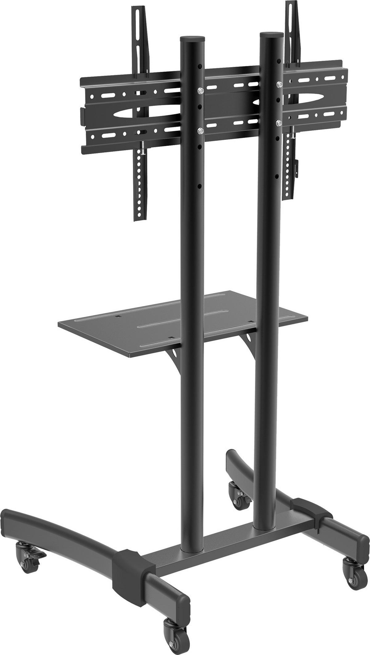 VCM TV-Standfuß schwarz TV-Standfuß_B-MS125_schwarz VCM - schwarz (125,00/76,00/66,00cm) - VCM