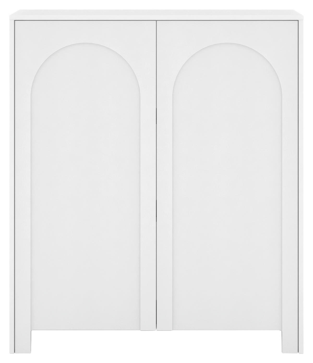 Kommode ARCO weiß B/H/T: ca. 100x117x35 cm ARCO - weiß (100,00/117,00/35,00cm) - WIPMEB