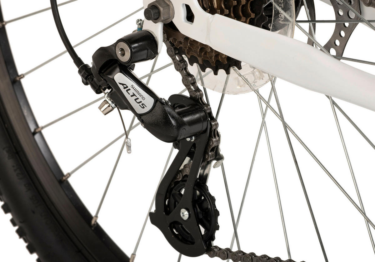 WYLD Mountain-Bike Hardtail HEIST 3.0 27,5 Zoll Rahmenhöhe 51 cm 24 Gänge weiß weiß ca. 27,5 Zoll Hardtail - weiß - WYLD