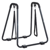 HOMCOM Dipstation schwarz Stahl B/H/L: ca. 81x96,5x90 cm Dipstation - schwarz (90,00/81,00/96,50cm) - HOMCOM