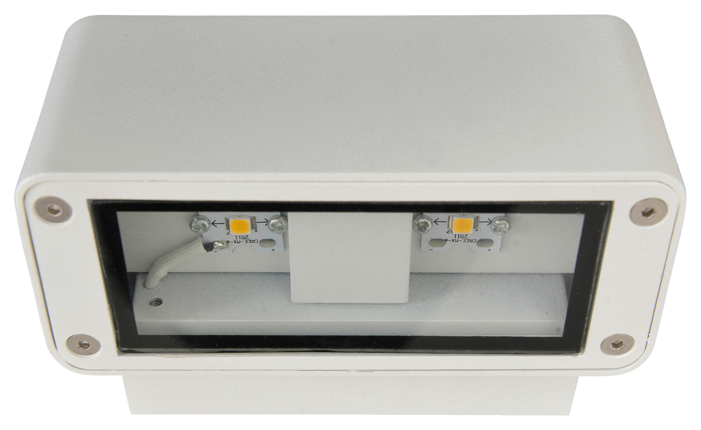 LED-Leuchten 1153823 weiß B/H/T: ca. 15x6,5x9 cm Alvena - weiß (15,00/6,50/9,00cm) - Näve Leuchten