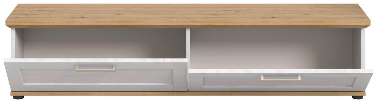Lowboard VERONA Lärche Nachbildung Eiche Nachbildung B/H/T: ca. 164x37x40 cm VERONA - Eiche/Lärche (164,00/37,00/40,00cm) - xonox.home