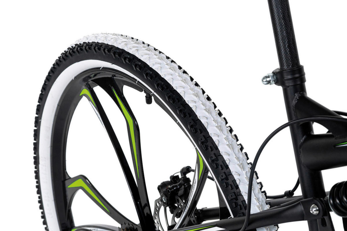 KS-Cycling Mountain-Bike Scrawler KS600M 27,5 Zoll Rahmenhöhe 51 cm 21 Gänge schwarz schwarz ca. 27,5 Zoll Scrawler - schwarz/grün - KS-Cycling