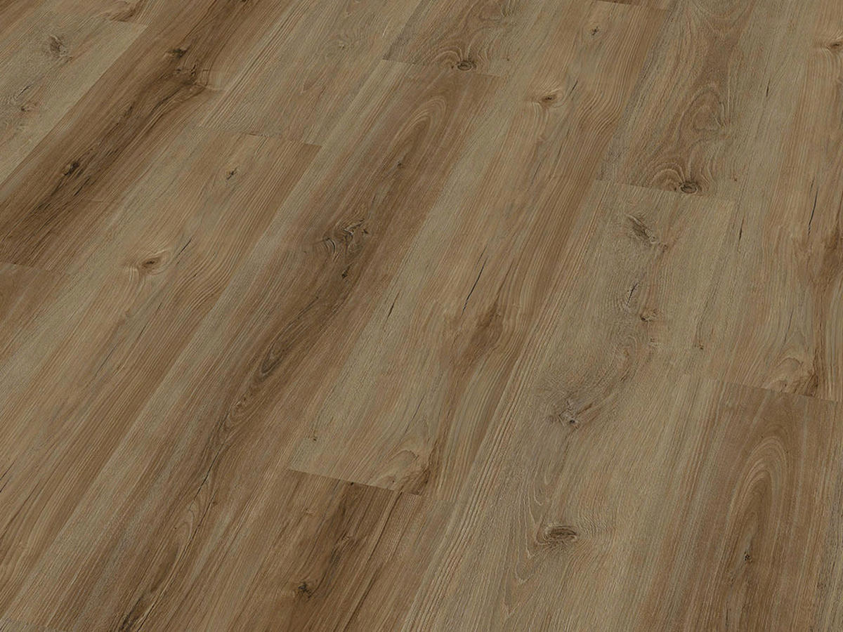 Click-Vinylboden Nikosia ca. 2,22 m² im Paket  B/L: ca. 18,2x122 cm pro Paket Nikosia ca. 2,22 m² im Paket - braun (18,20/122,00cm)