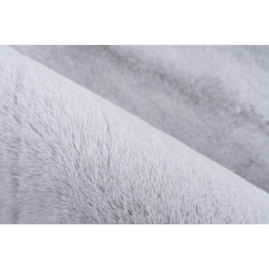 Thumbnail - Kayoom Kurzflorteppich Raika 125 grau B/H/L: ca. 160x2,5x230 cm