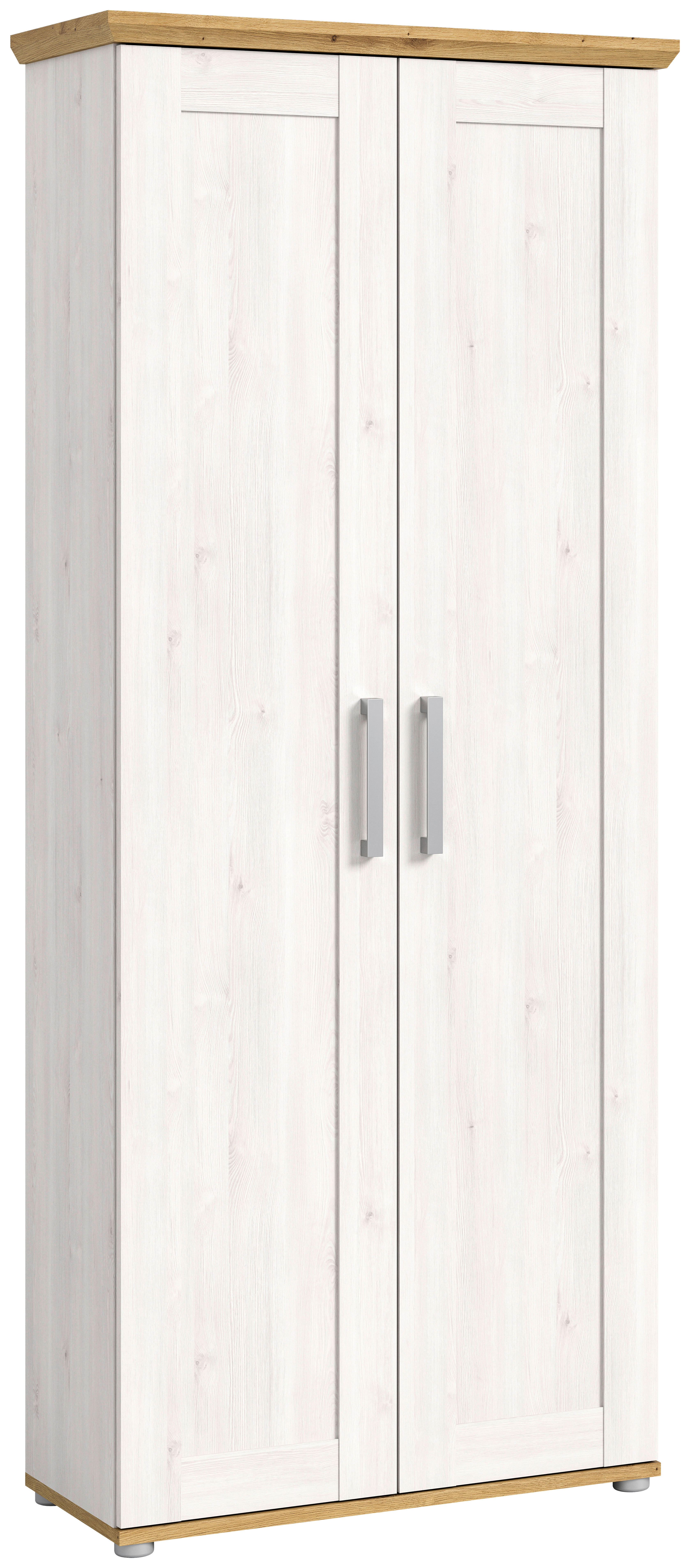 Garderobenschrank Verona Sibiu Lärche Nachbildung Eiche Artisan Nachbildung B/H/T: ca. 78x194x37 cm Verona - Eiche (78,00/194,00/37,00cm) - xonox.home