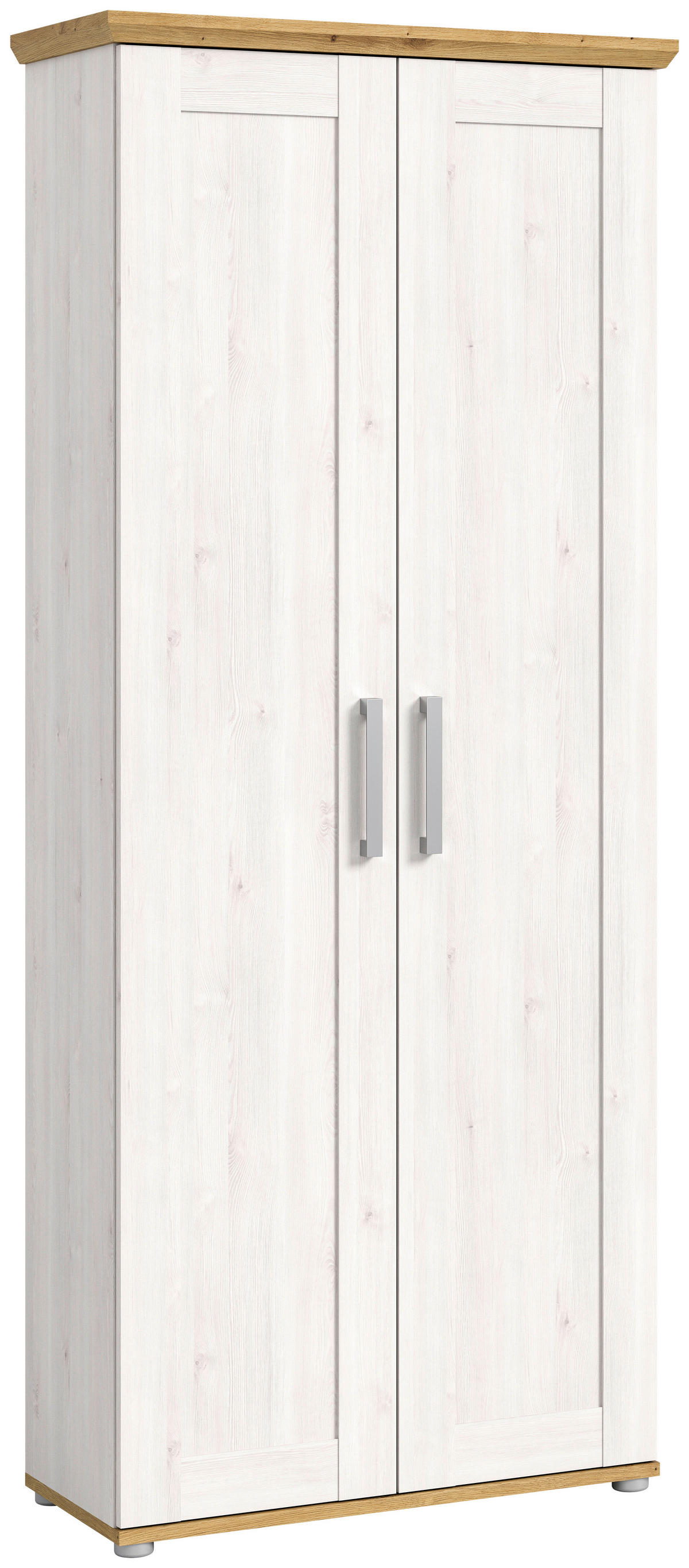 Garderobenschrank Verona Sibiu Lärche Nachbildung Eiche Artisan Nachbildung B/H/T: ca. 78x194x37 cm Verona - Eiche (78,00/194,00/37,00cm) - xonox.home