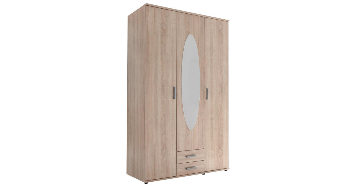 Poco Kleiderschrank Sonoma Eiche 1