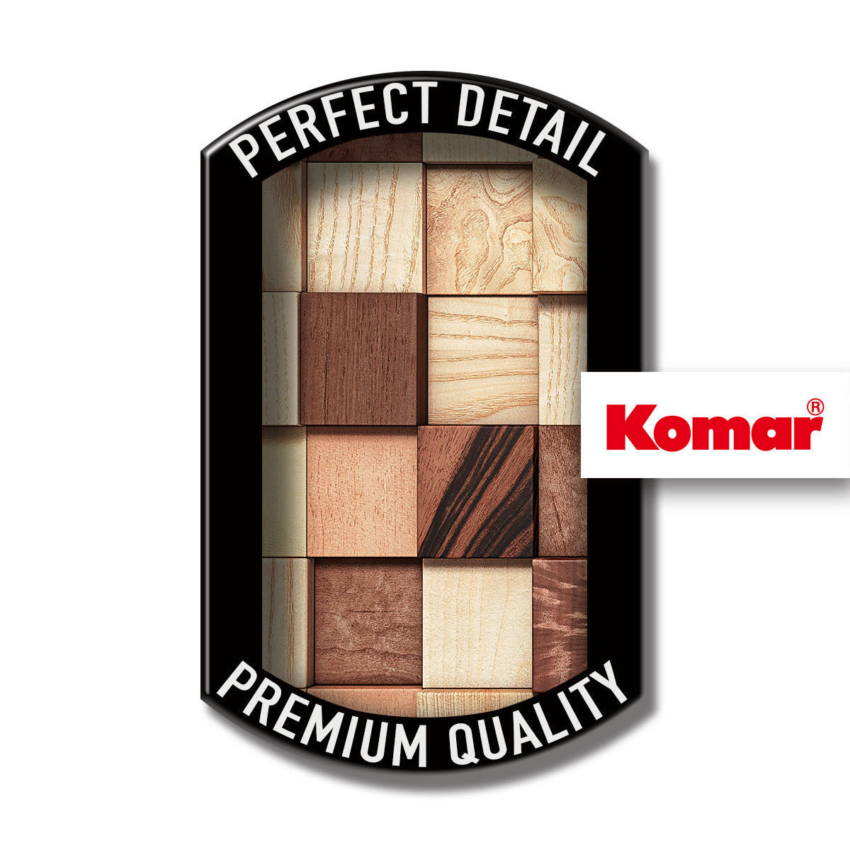 Komar Fototapete Lumbercheck B/L: ca. 100x280 cm Lumbercheck - (100,00/280,00cm) - Komar