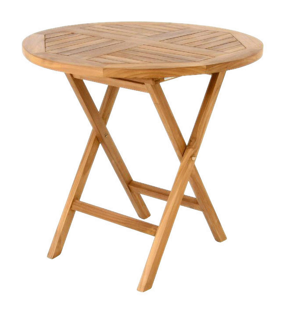 VCM Balkontisch braun Teakholz H/T/D: ca. 75x15x80 cm Balkontisch - braun (80,00/75,00cm) - VCM