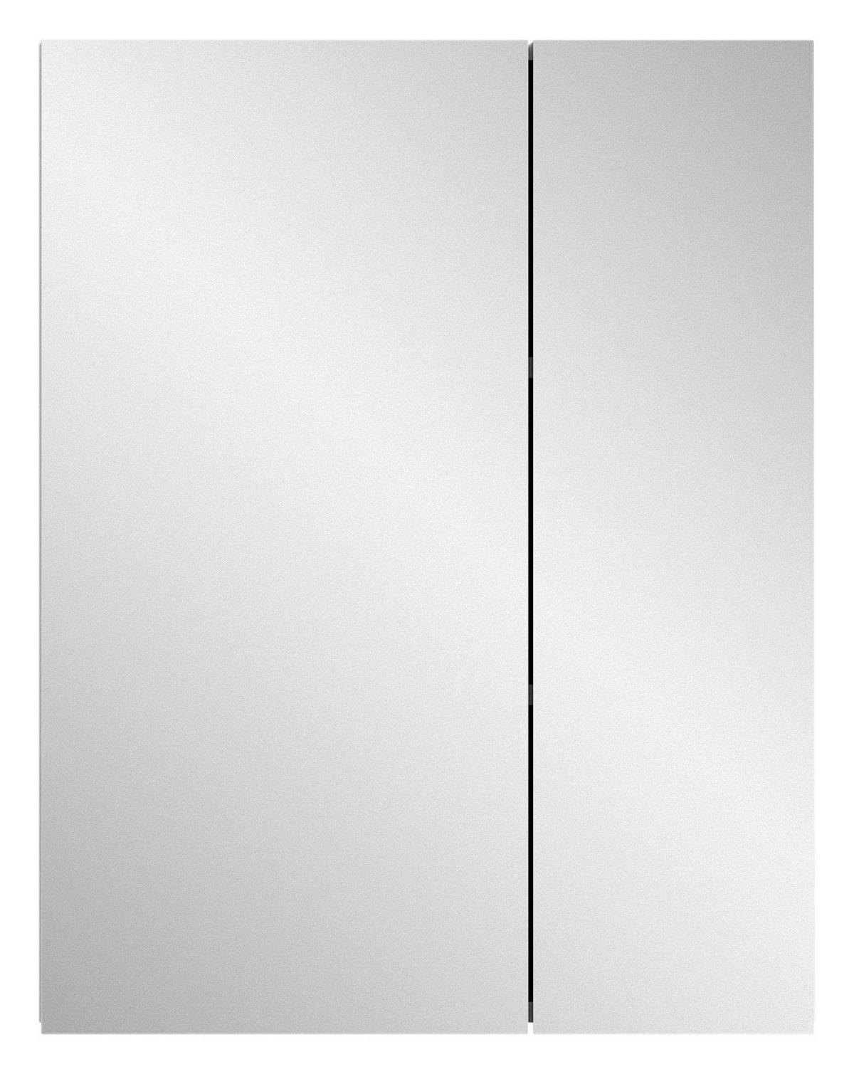 Spiegelschrank VIRA weiß B/H/T: ca. 82x77x18 cm VIRA - weiß (82,00/77,00/18,00cm) - xonox.home