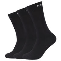 Skechers Damen & Herren-Socken Skechers schwarz 3 Packstücke Größe 43-46 Skechers - schwarz - Skechers
