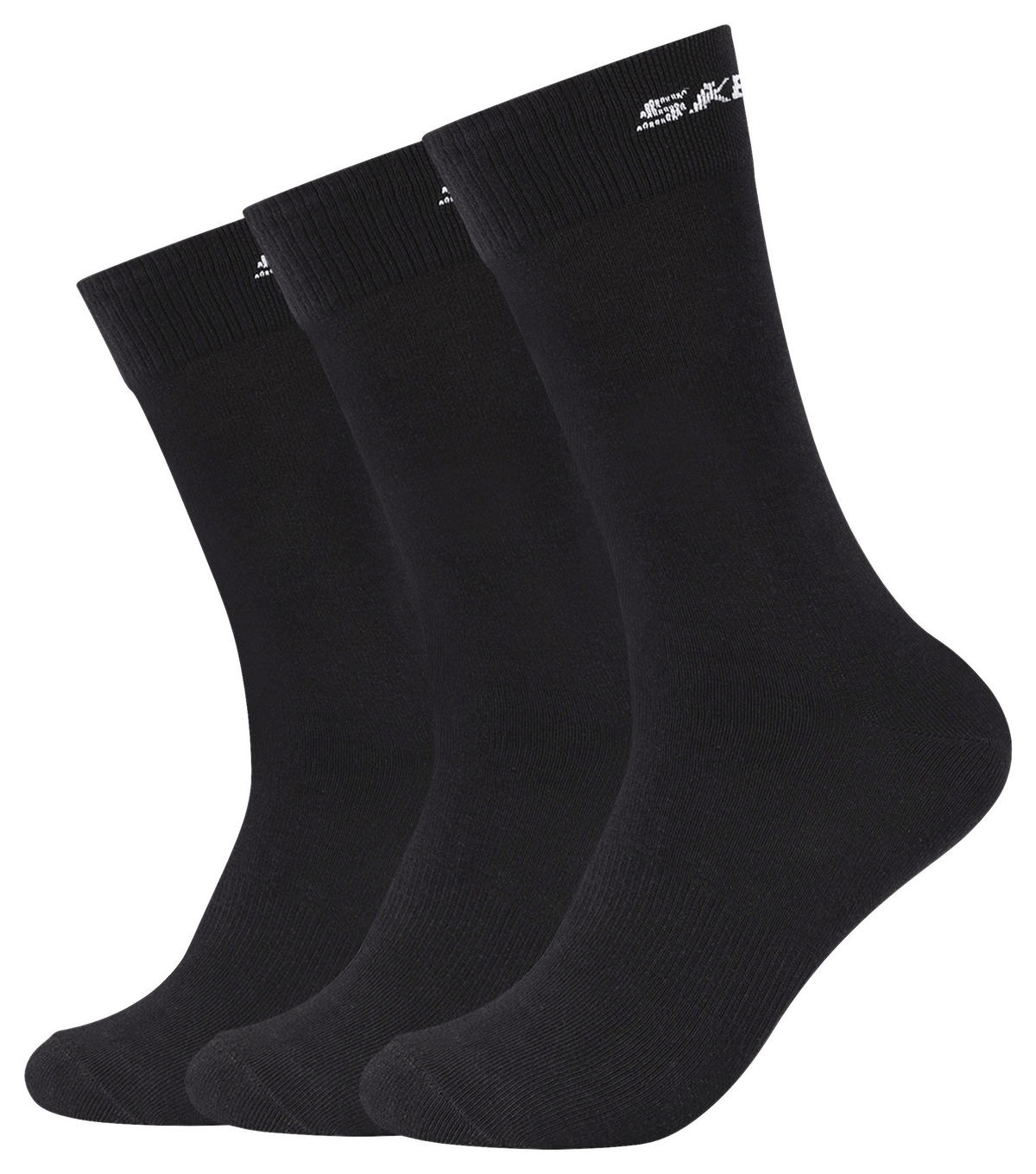 Skechers Damen & Herren-Socken Skechers schwarz 3 Packstücke Größe 43-46 Skechers - schwarz - Skechers
