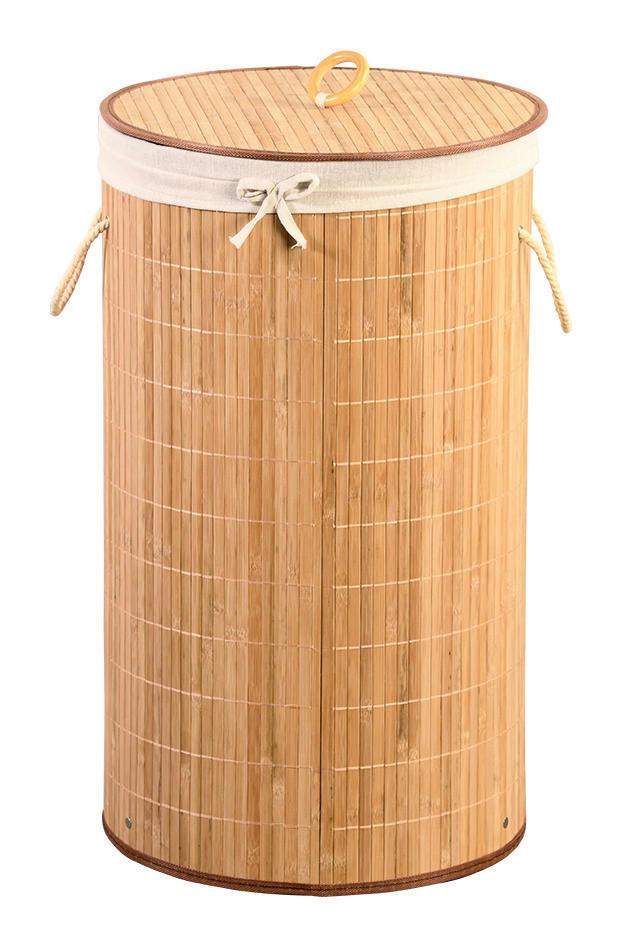Kesper Wäschesammler braun Polyester B/H/L: ca. 31x4x61 cm Wäschesammler - braun (61,00/31,00/4,00cm) - Kesper