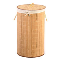 Kesper Wäschesammler braun Polyester B/H/L: ca. 31x4x61 cm Wäschesammler - braun (61,00/31,00/4,00cm) - Kesper