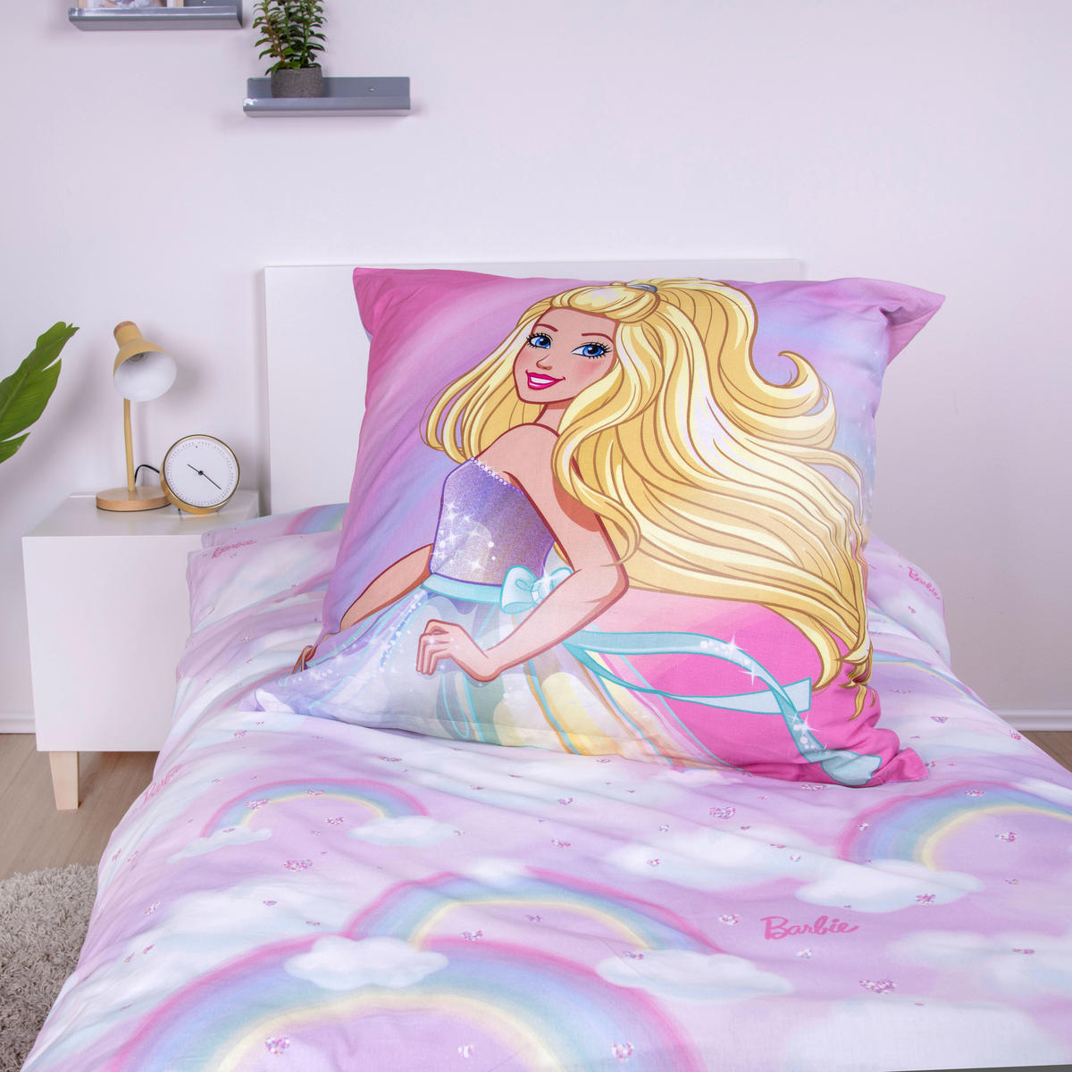 Bettwäsche Renforce Bettwäsche Barbie - bunt - Barbie