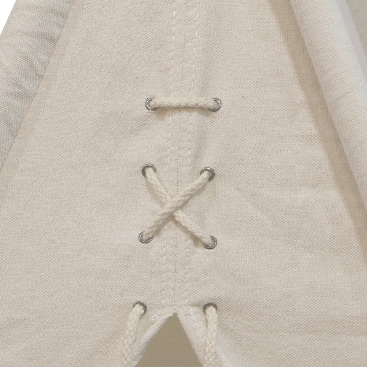 Sunny Kinder Tipi-Zelt Alba B/H/L: ca. 120x160x120 cm Alba - creme (120,00/120,00/160,00cm) - Sunny