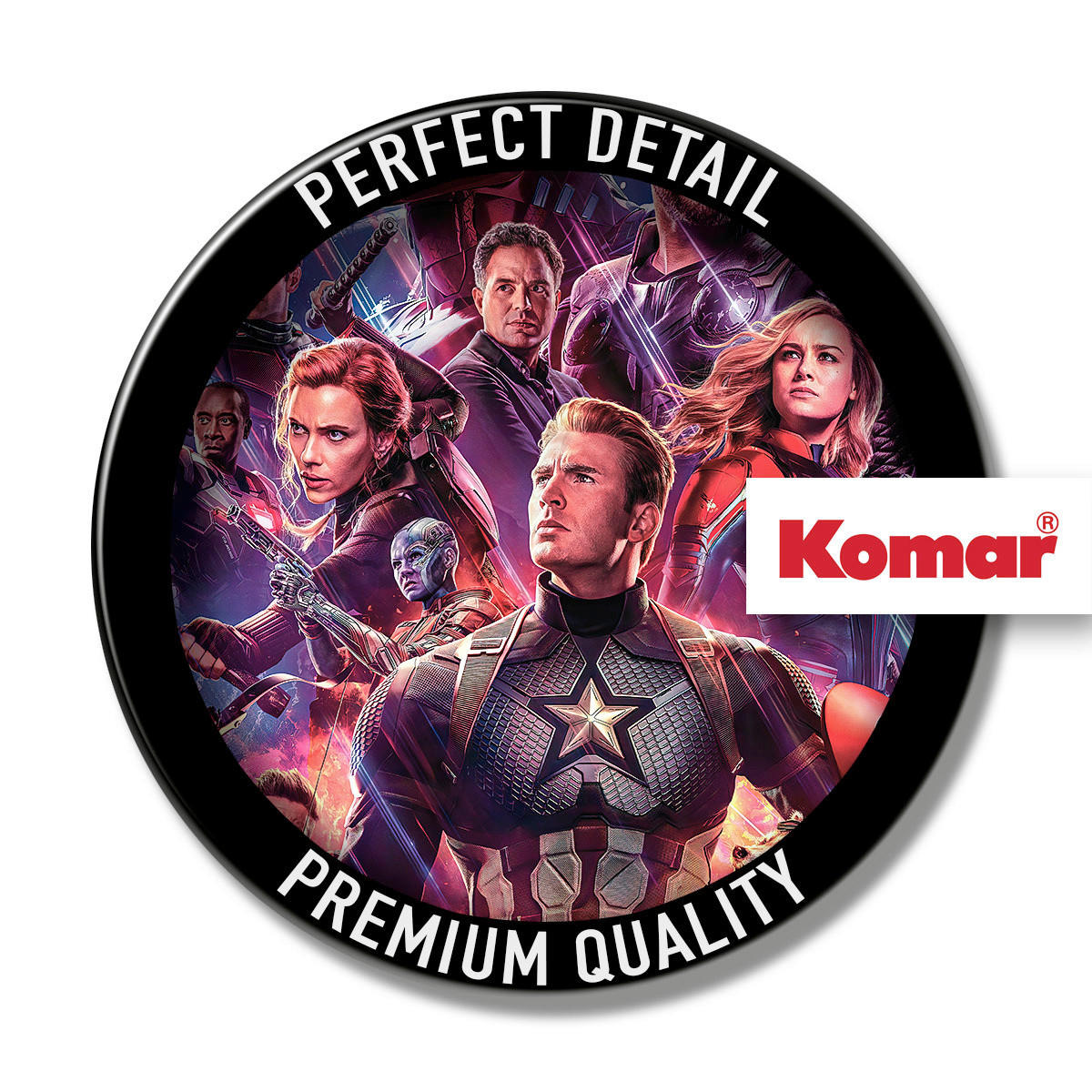Komar Fototapete Avengers Endgame Movie Poster B/H: ca. 184x254 cm Avengers Endgame Movie Poster - (184,00/254,00cm) - Komar
