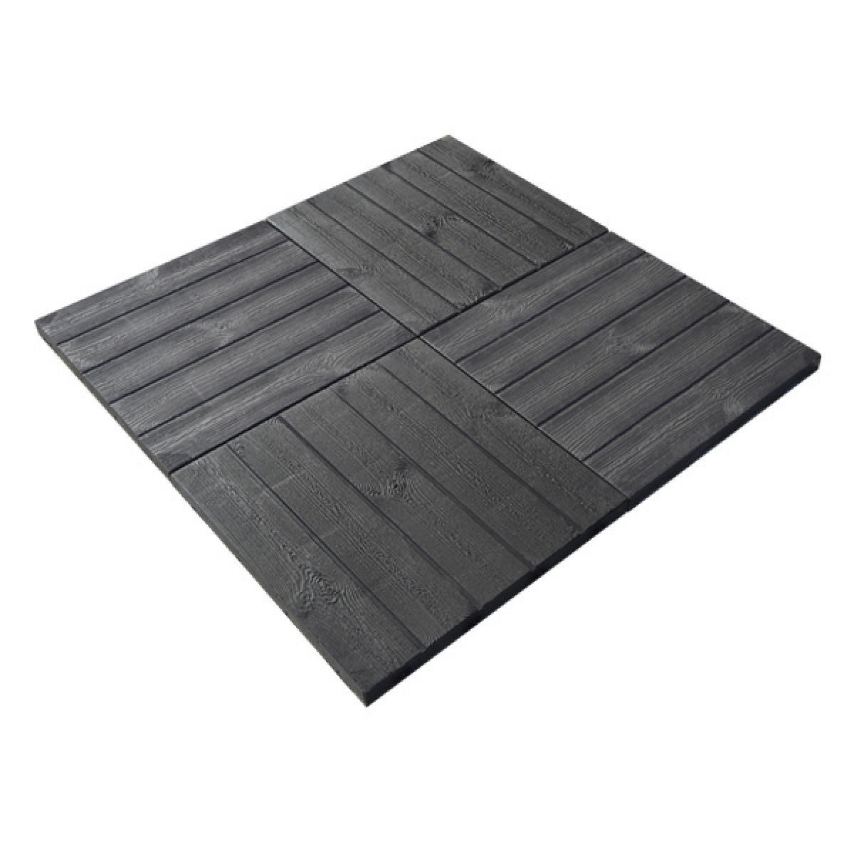 Easy Bodenfliesen braun B/L: ca. 40x40 cm Bodenfliesenset_7Stck. - braun (40,00/40,00/2,65cm) - Easy