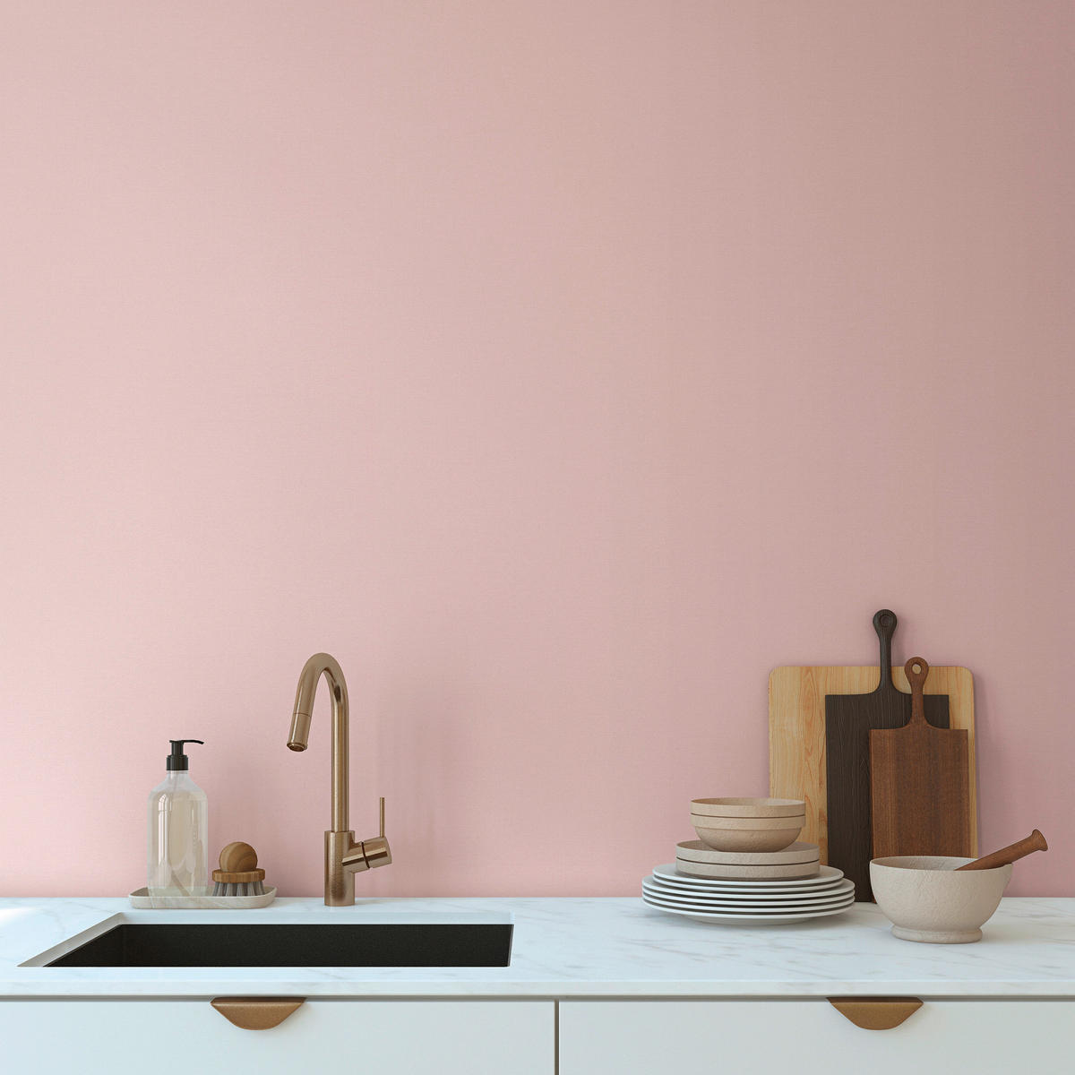 A.S.Creation Vliestapete rosa B/H/D: ca. 53x1005x8,5 cm Vliestapete - rosa (8,50/1005,00cm) - A.S.Creation