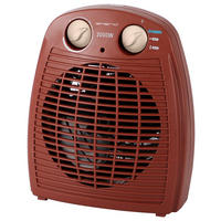 Heizlüfter rot Kunststoff B/H/L: ca. 13,4x26,5x22 cm ca. 2000 W Heizlüfter FH-106737.13 - rot (22,00/13,40/26,50cm)