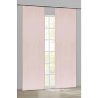 Schiebevorhang Pearl rosé B/L: ca. 60x245 cm Pearl - rosé (60,00/245,00cm) - ACUS design collection