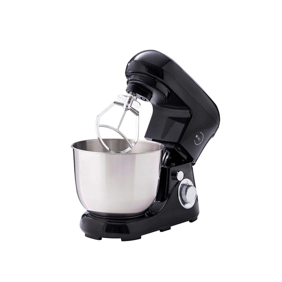 BERGNER Küchenmaschine BG-50043-BK schwarz Kunststoff Edelstahl B/H/L: ca. 23x32x39 cm ca. 5 l EL BOHIO - schwarz (39,00/23,00/32,00cm) - BERGNER