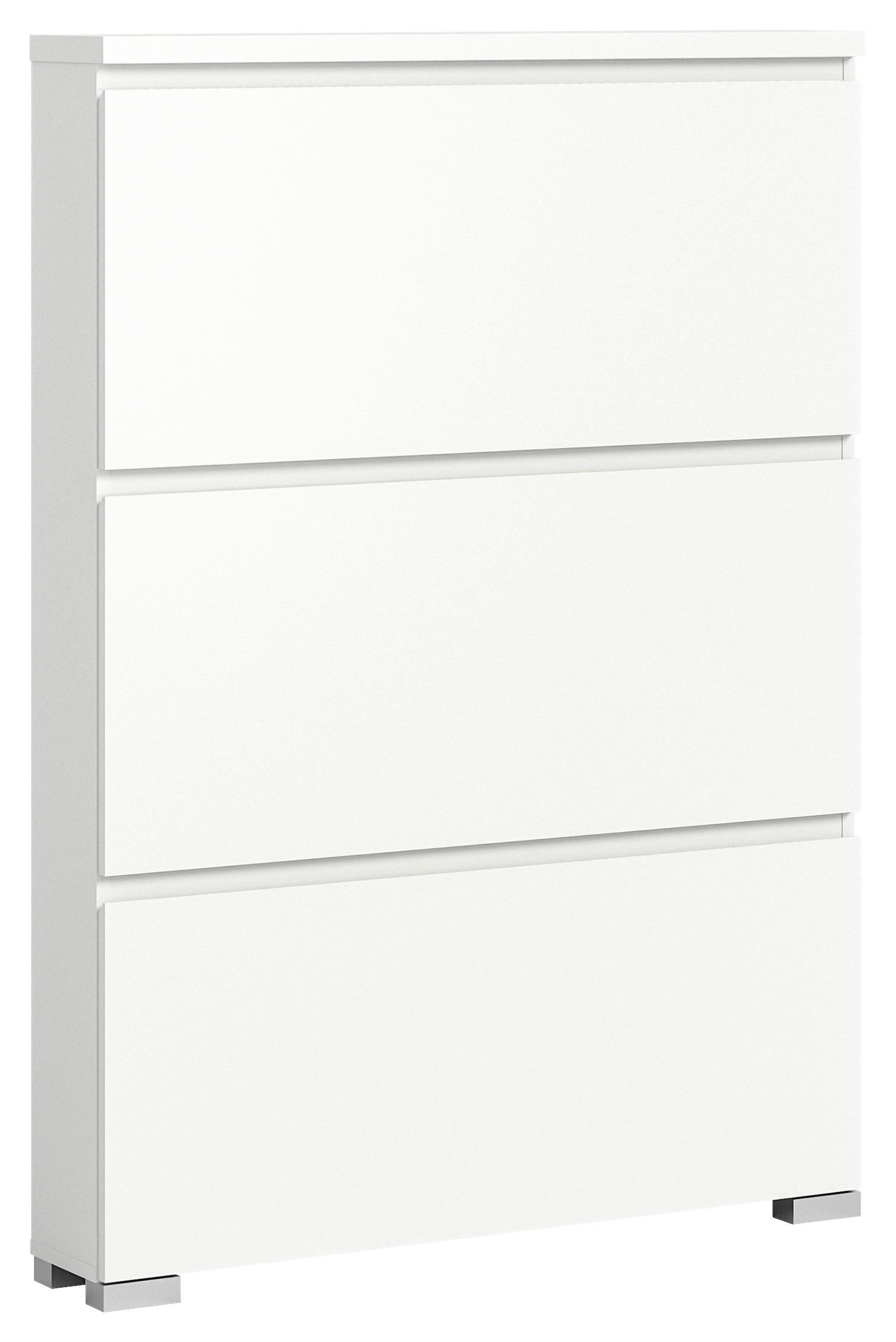 Schuhschrank Shoelove weiß B/H/T: ca. 95x130x18 cm Shoelove - weiß (95,00/130,00/18,00cm) - xonox.home