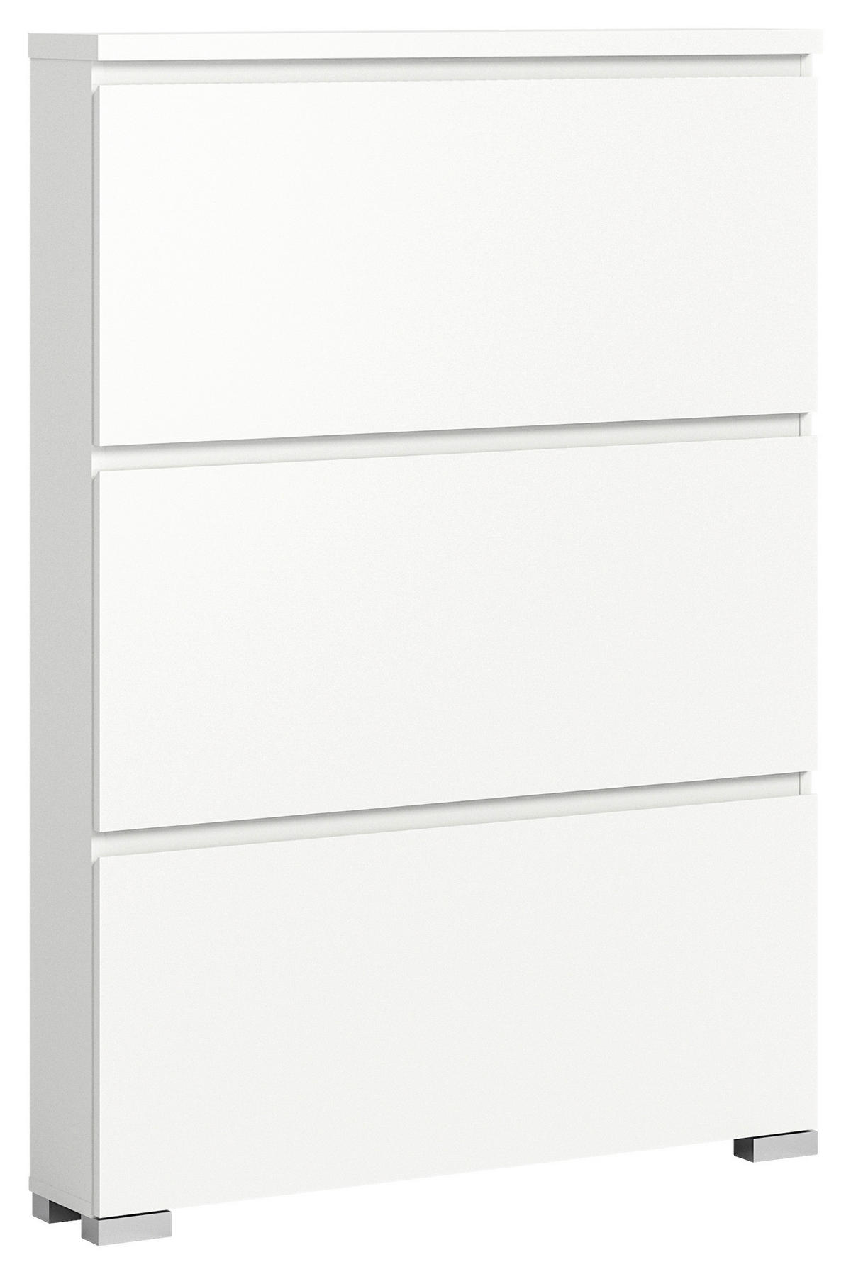 Schuhschrank Shoelove weiß B/H/T: ca. 95x130x18 cm Shoelove - weiß (95,00/130,00/18,00cm) - xonox.home