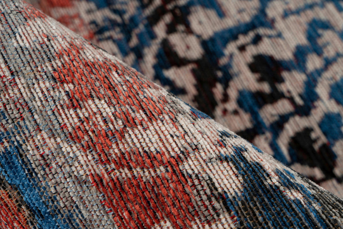 360Living Teppich Charme multicolor B/L: ca. 120x180 cm Charme - rot/multicolor (120,00/180,00cm) - 360Living