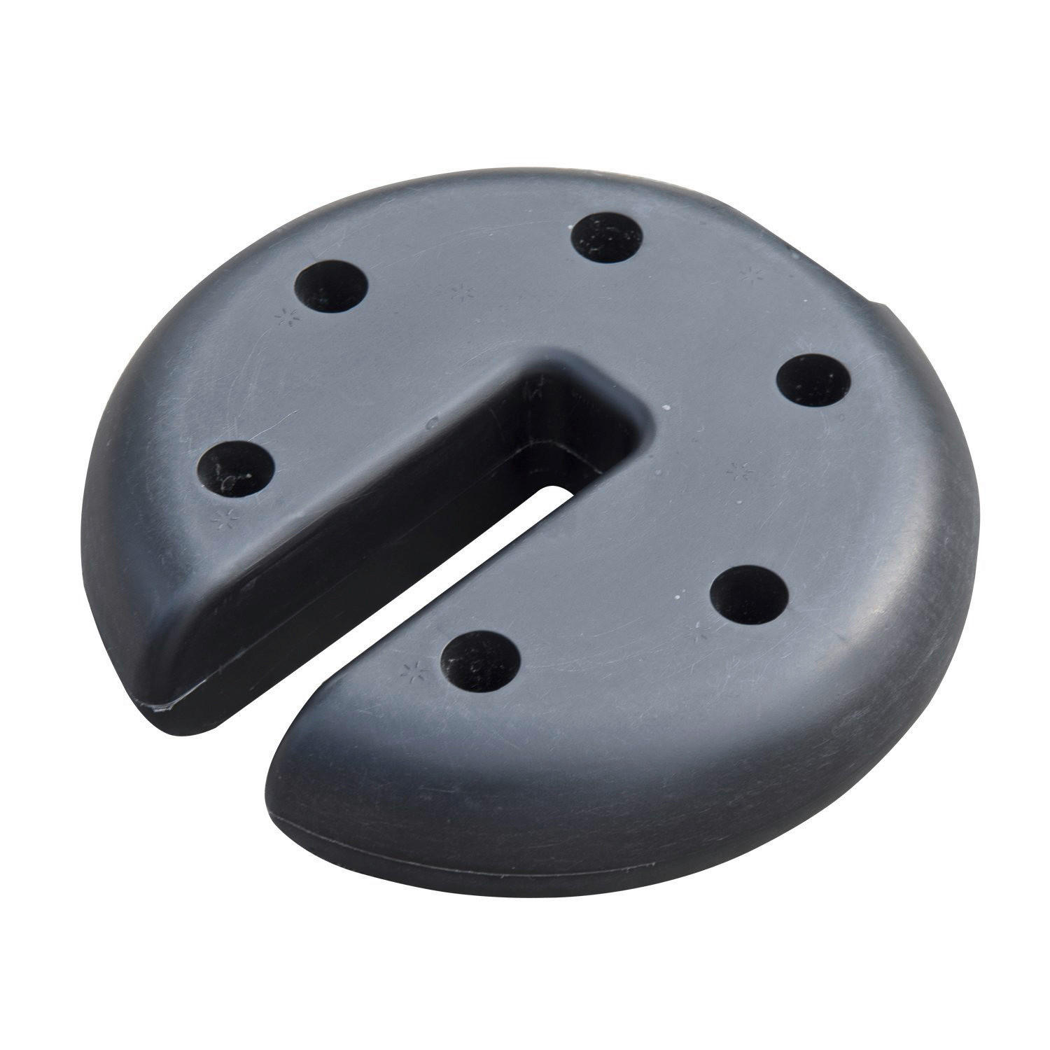 Outsunny Gewichte für Faltpavillon schwarz Beton H/D: ca. 4,5x20 cm Gewichte_für_Faltpavillon - schwarz (20,00/4,50cm) - Outsunny
