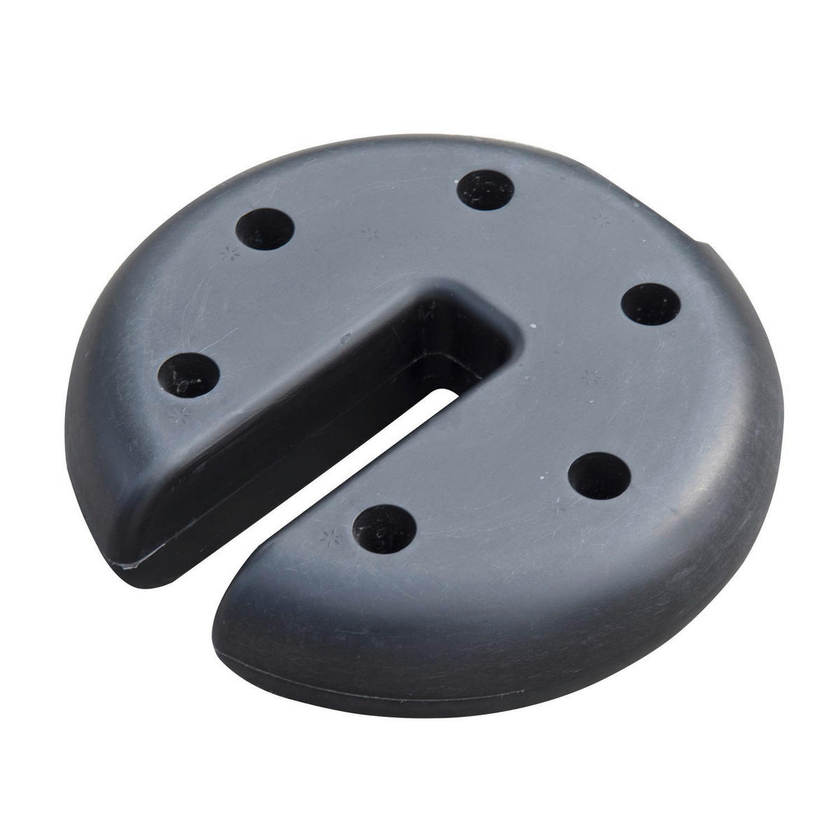 Outsunny Gewichte für Faltpavillon schwarz Beton H/D: ca. 4,5x20 cm Gewichte_für_Faltpavillon - schwarz (20,00/4,50cm) - Outsunny