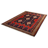 PersaTepp Teppich Afshar blau B/H/L: ca. 172x1x223 cm Afshar - blau/beige (223,00/172,00/1,00cm) - PersaTepp
