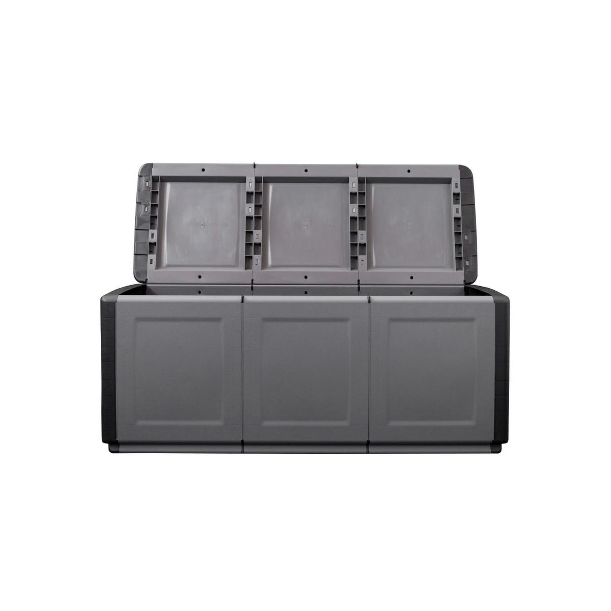 Artplast Multibox Cubo schwarz B/H/L: ca. 53x57x138 cm Cubo - schwarz/dunkelgrau (138,00/53,00/57,00cm) - ArtPlast