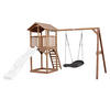 AXI Spielturm Beach Tower braun B/H/L: ca. 357x242x349 cm Beach Tower - braun/weiß (349,00/357,00/242,00cm) - AXI
