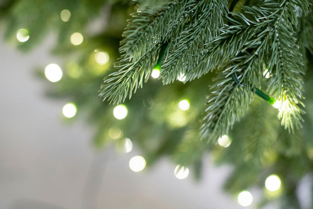 Evergreen Weihnachtsbaum Roswell Kiefer grün PVC H/D: ca. 210x122 cm Roswell Kiefer - grün (122,00/210,00cm) - Evergreen