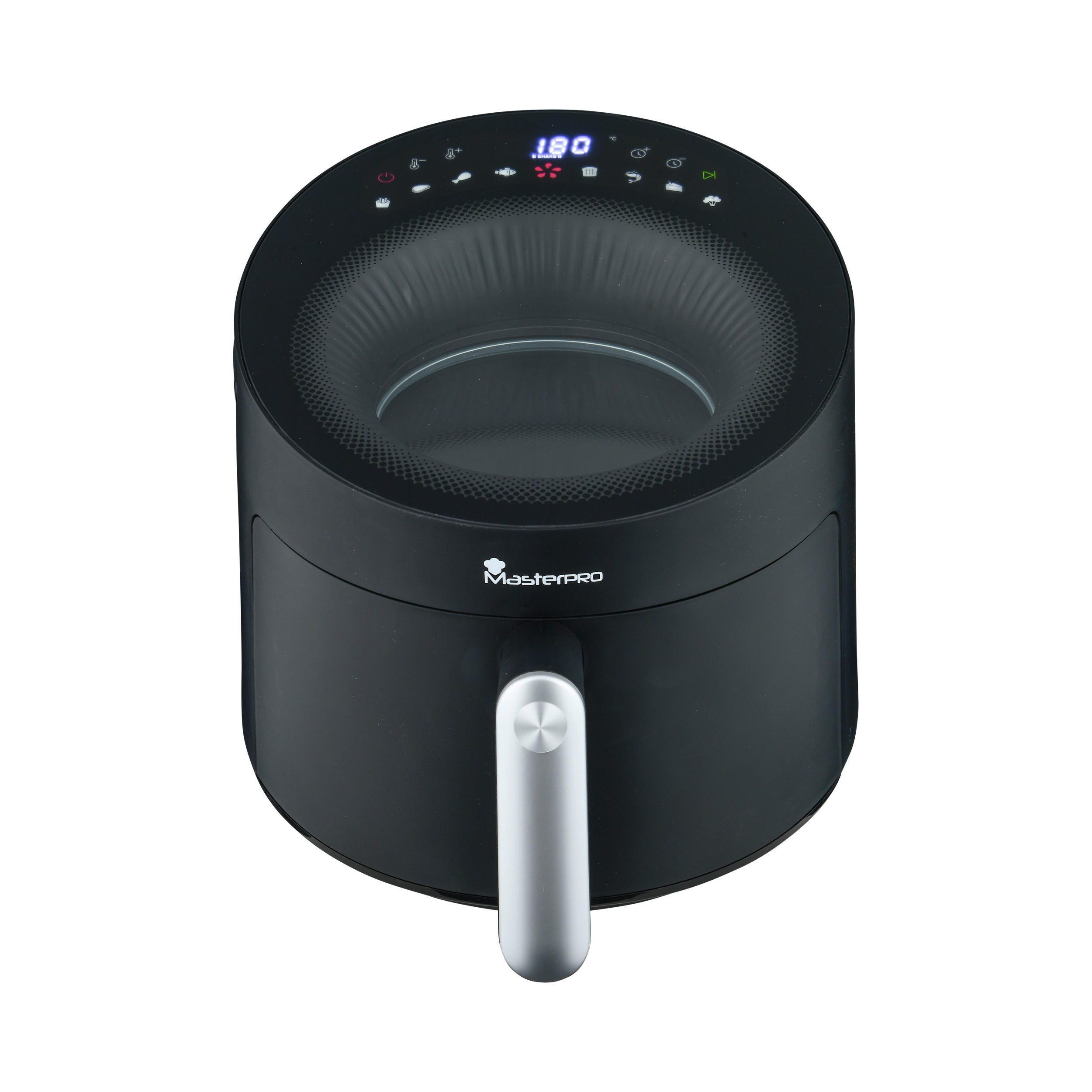MASTERPRO Heißluftfritteuse BGMP-9443 ROCKET CYCLONE 500 - schwarz - MASTERPRO