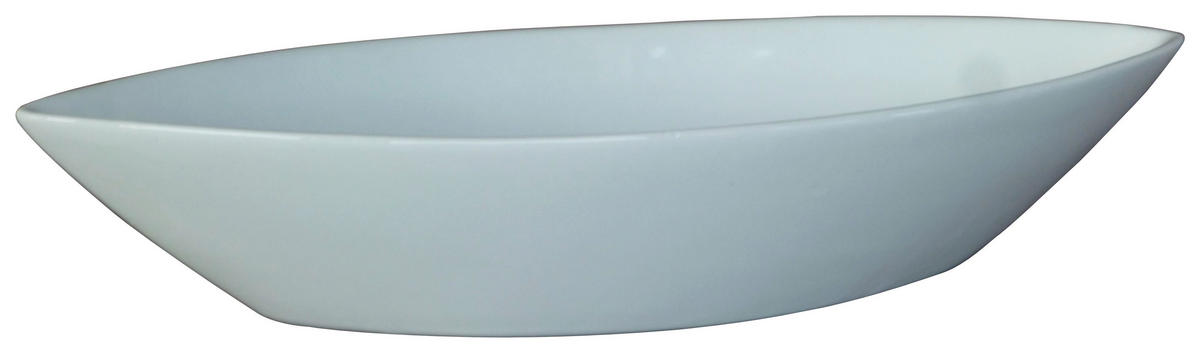 Schale weiß Porzellan B/H/L: ca. 30x5,5x12,5 cm Schale_Büfett - weiß (12,50/30,00/5,50cm)