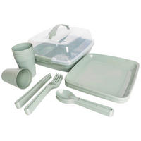 MICHELINO Picknick-Set Alythia grün Kunststoff Alythia - grün - MICHELINO