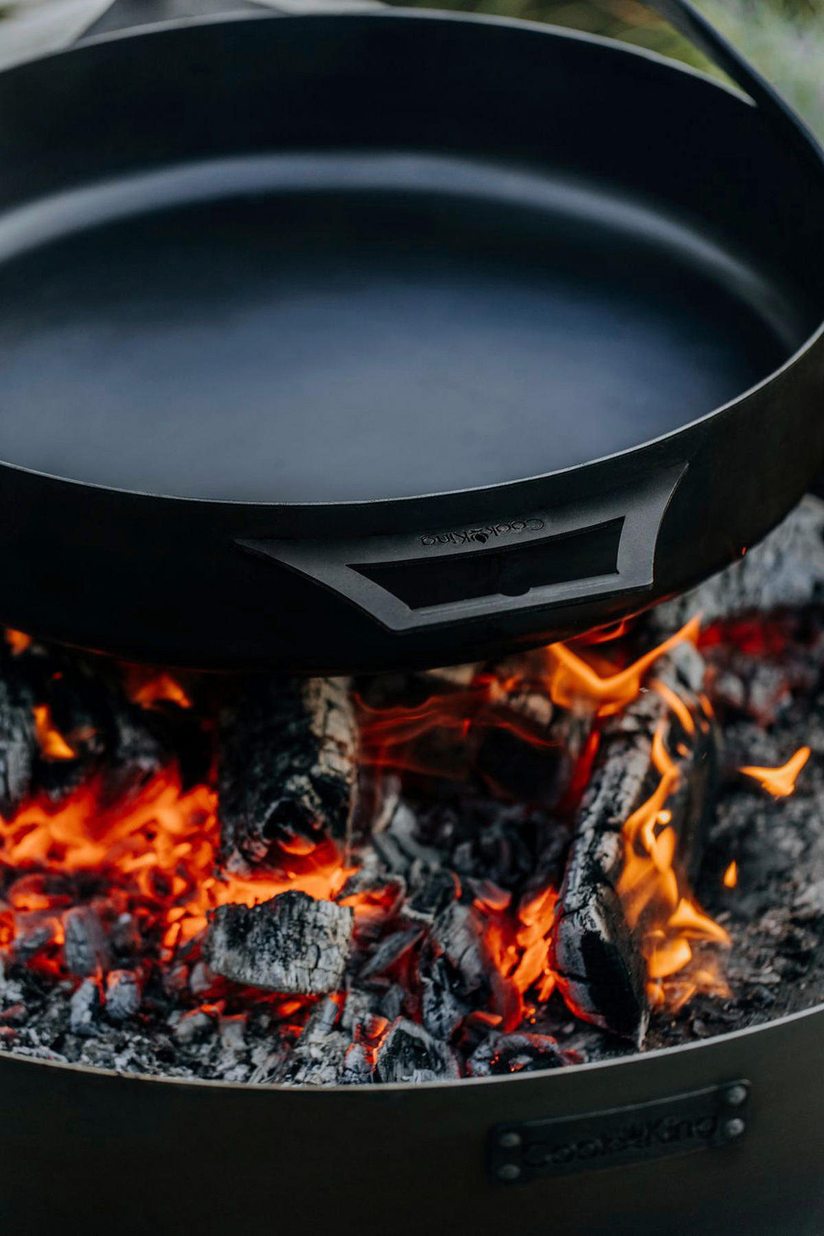 CookKing Grillpfanne Bandito & Montana x schwarz Stahl B/T: ca. 50x50 cm Bandito & Montana x - schwarz (50,00/50,00cm) - CookKing