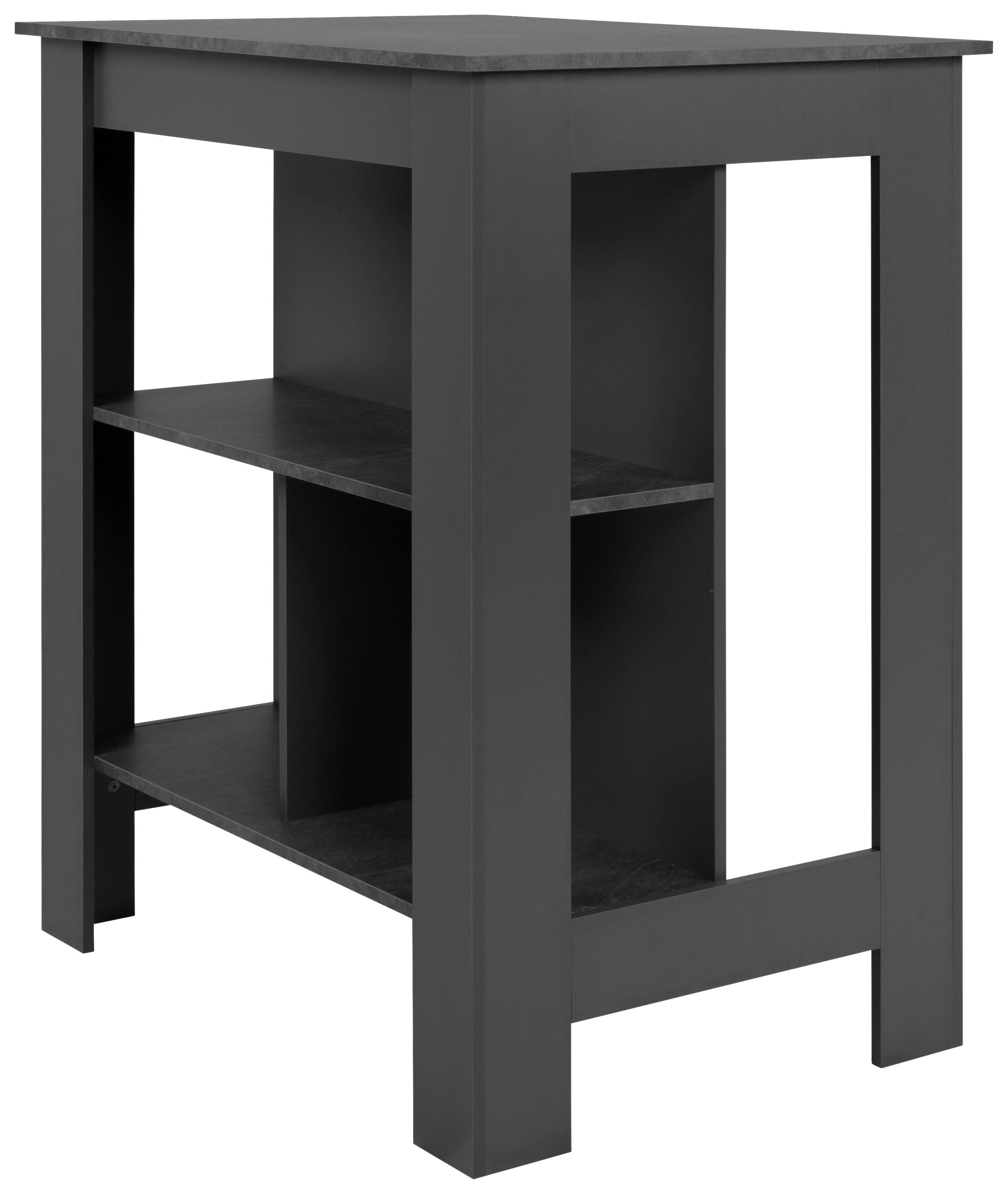 Bartisch Atlanta Schiefergrau Spanplatte B/H/T: ca. 92x106x68 cm Atlanta - Schiefergrau (92,00/106,00/68,00cm)