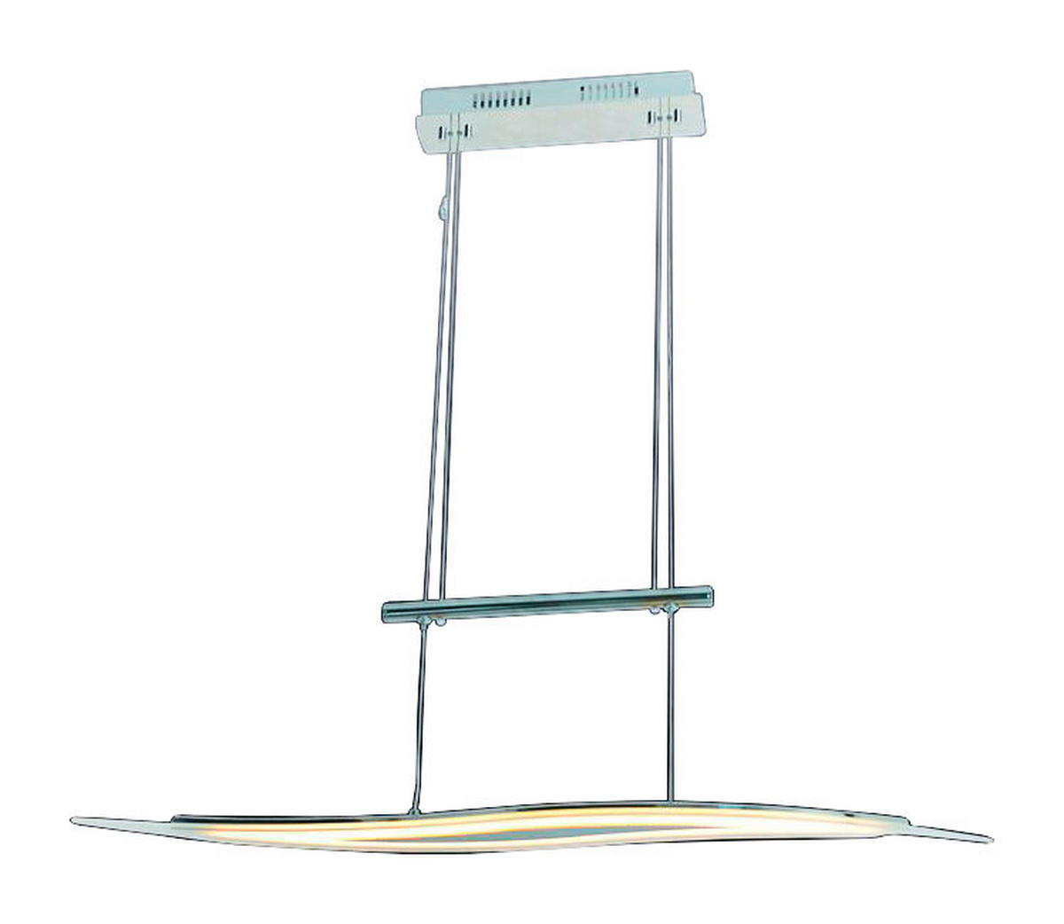 Näve Leuchten LED Pendelleuchte NV7047642 Wave - klar/Chrom (80,00cm) - Näve Leuchten