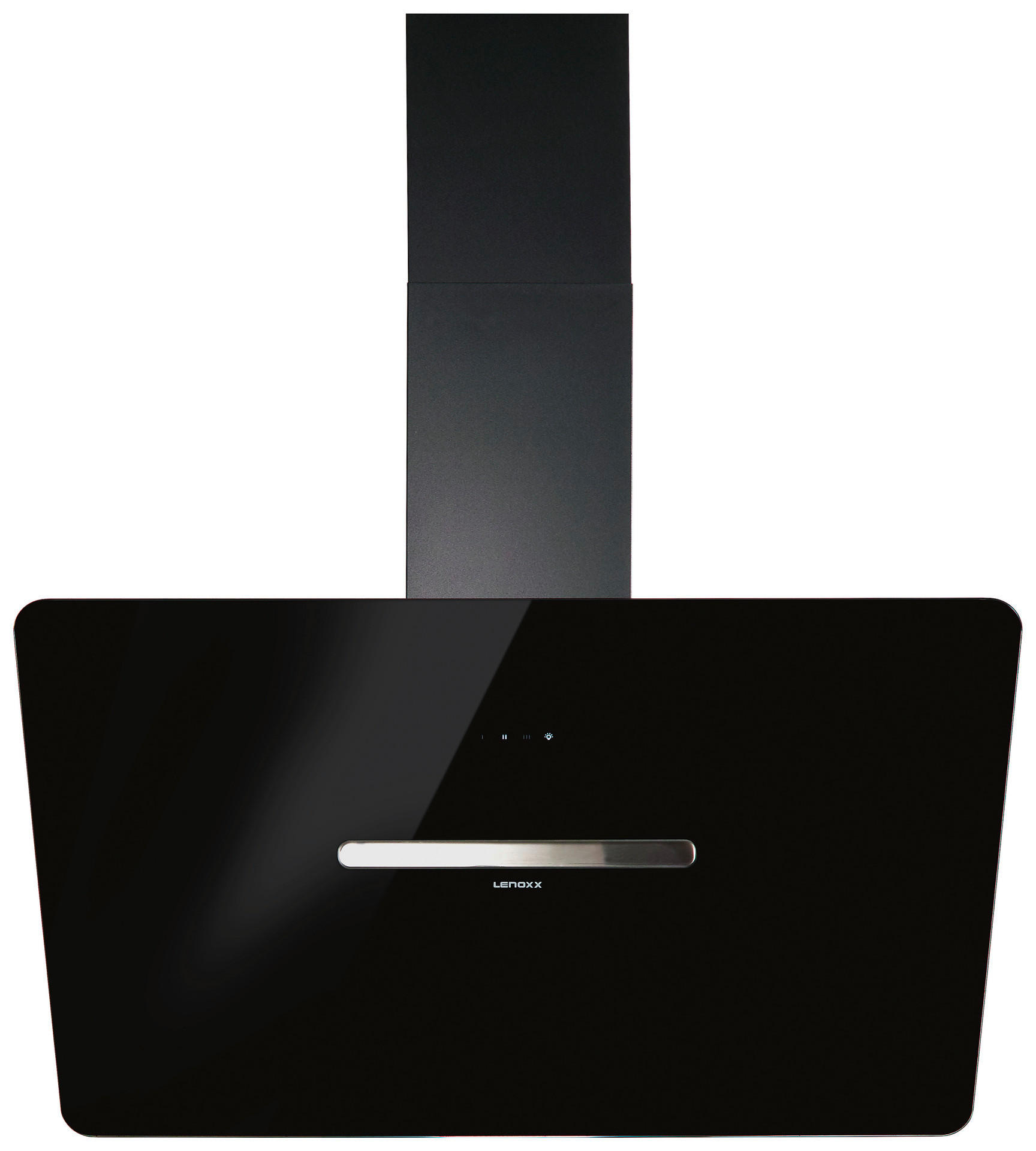 INTERPLAN Dunstabzugshaube Carat Touch Black 90 schwarz Glas Edelstahl B/H/T: ca. 90x40x40 cm Carat Touch Black 90 - schwarz (90,00/40,00/40,00cm) - INTERPLAN