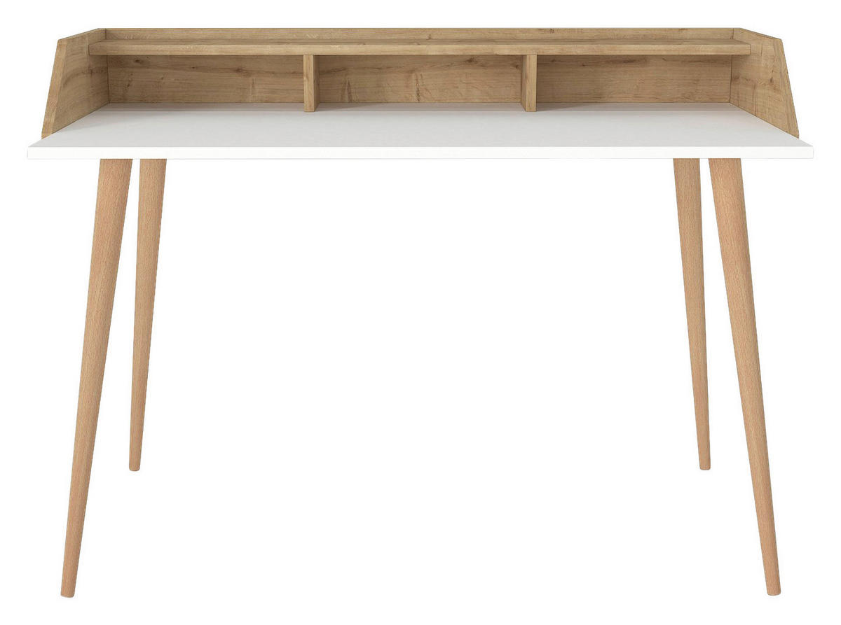 Schreibtisch Vitalis Saphir weiß B/H/T: ca. 120x89x60 cm Vitalis - Saphir/weiß (120,00/89,00/60,00cm) - moebel17