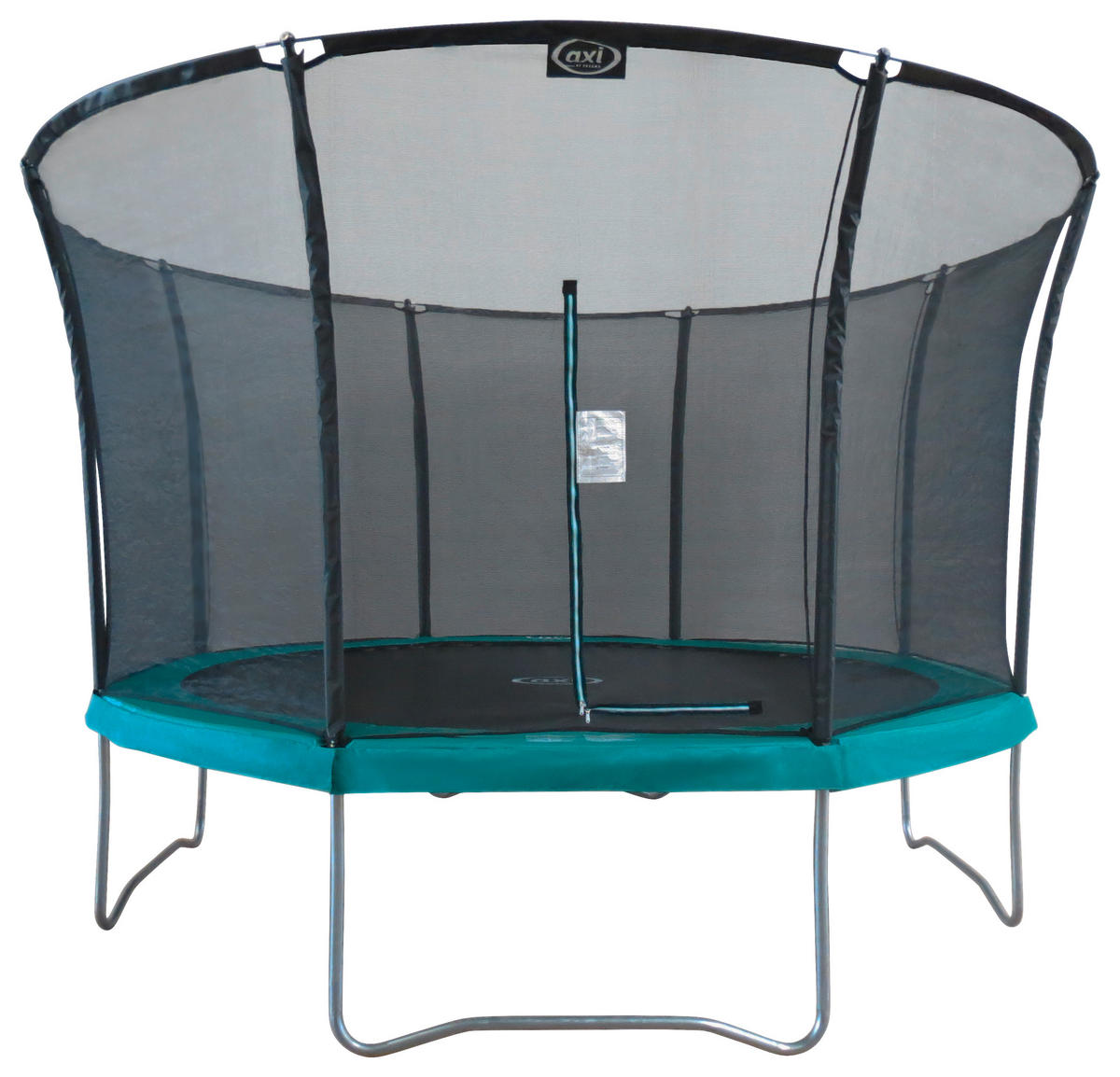 AXI Trampolin Denver schwarz B/H/T: ca. 405x269x405 cm Denver - schwarz/grün (405,00/269,00/405,00cm) - AXI